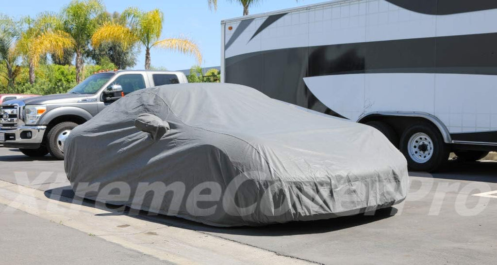 Custom Fit Car Cover Black B702007