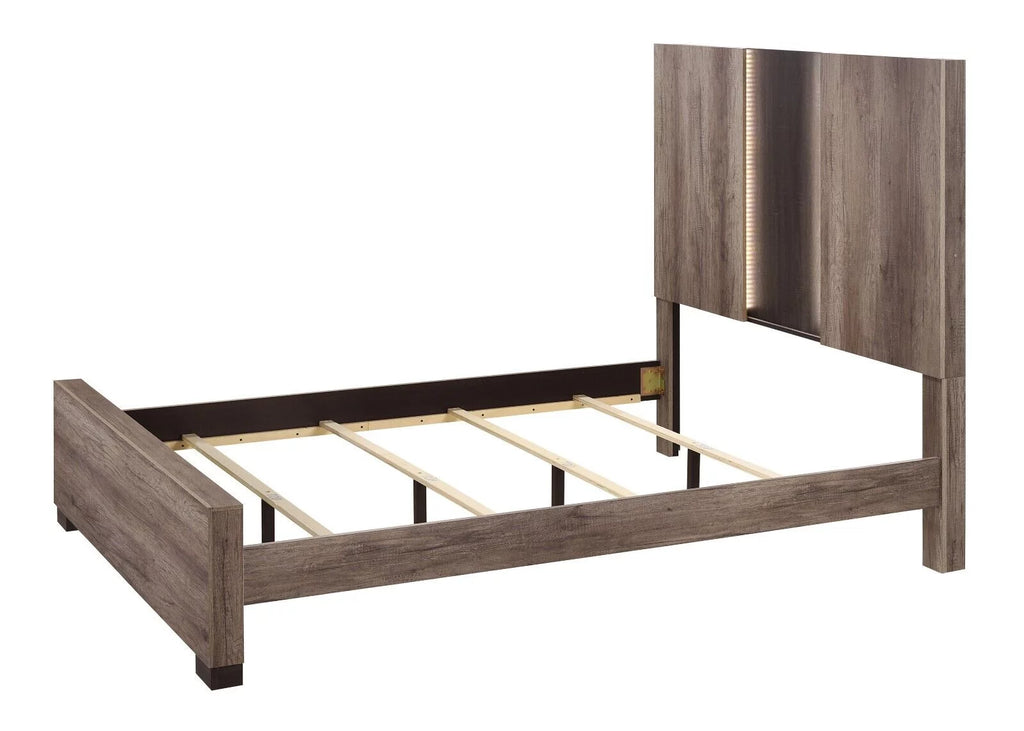 Queen Size Solid Wood Bed Set Y37127