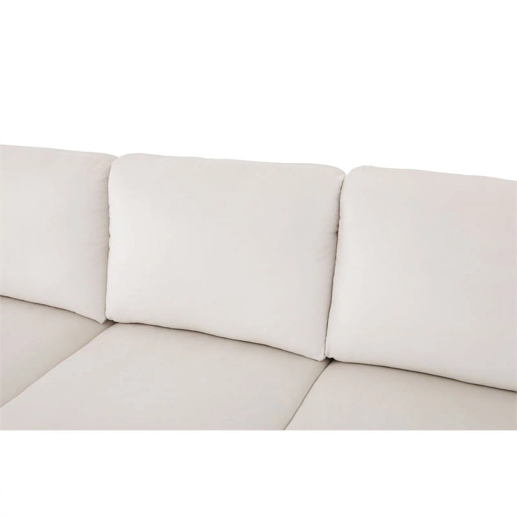 Cream White Sectional Sofa Y9953