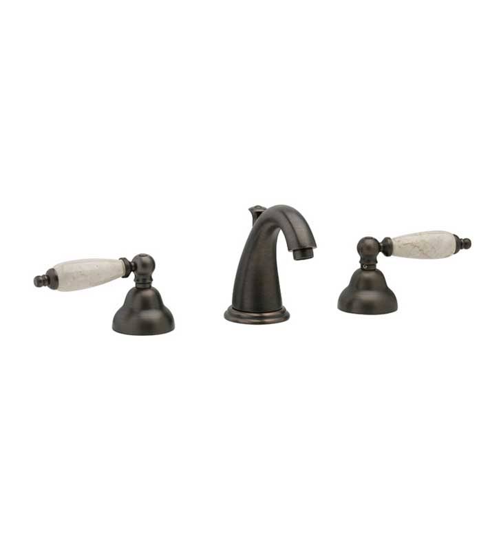 Beige Marble Widespread Bathroom Sink Faucet with Handles V2113