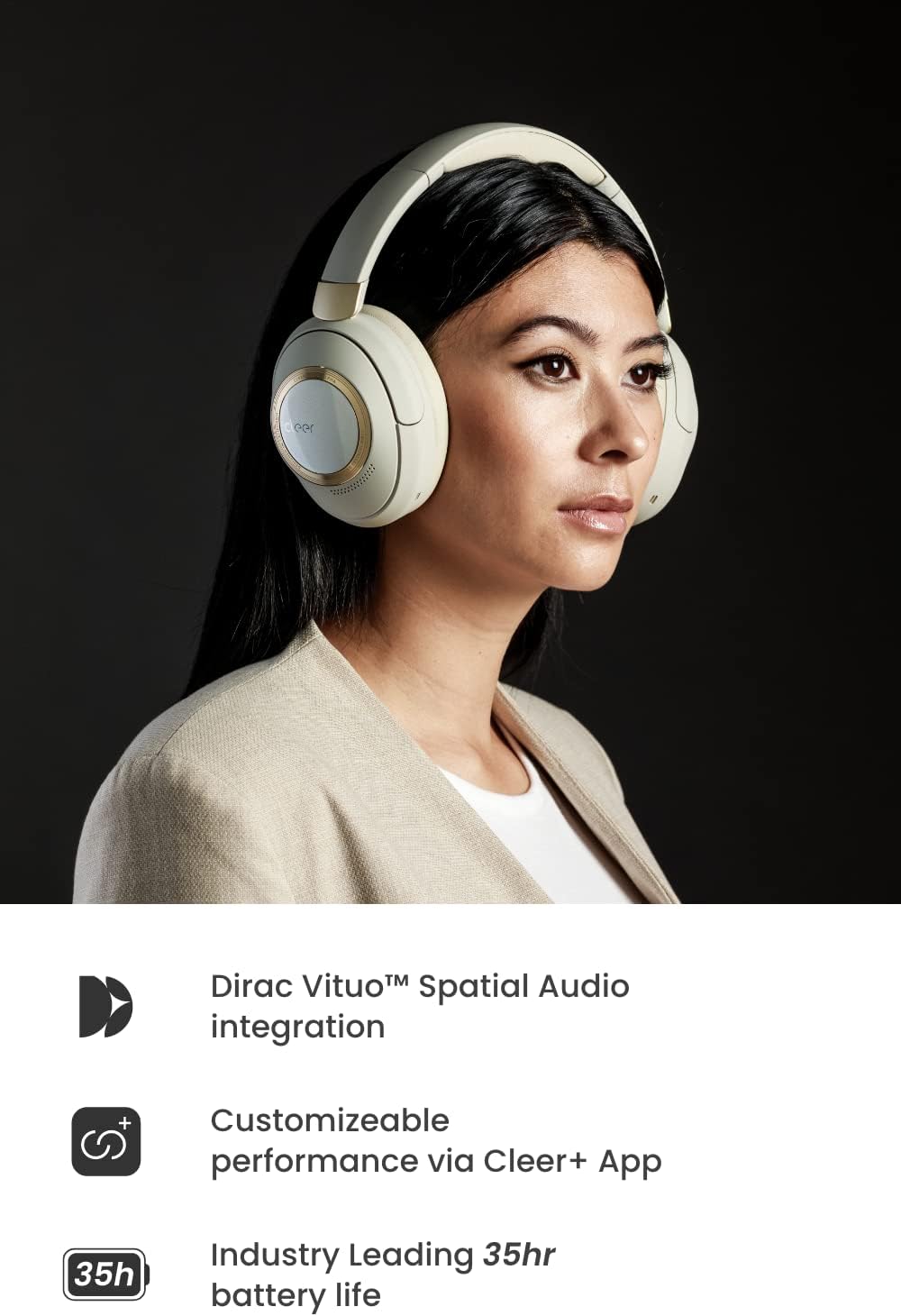 Alpha Noise Cancelling Bluetooth Headphones M9296