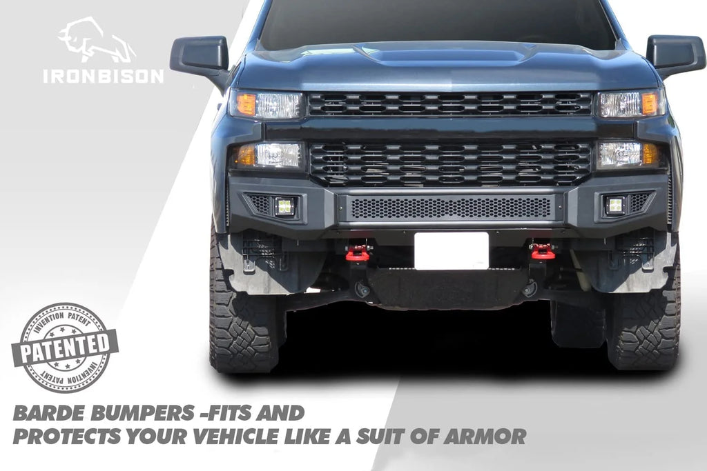 Front Bumper Bull Bar with 2 LED Fog Light P575