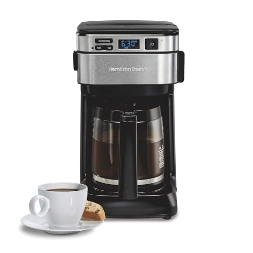 12 Cups Black Programmable Drip Coffee Maker F10967