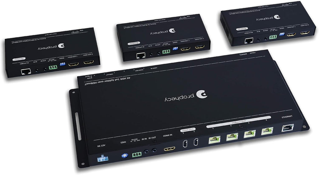 1x2 HDMI Extender Splitter Full HD 1080p Over Cat5e/Cat6/Cat7 Ethernet Cable E84278