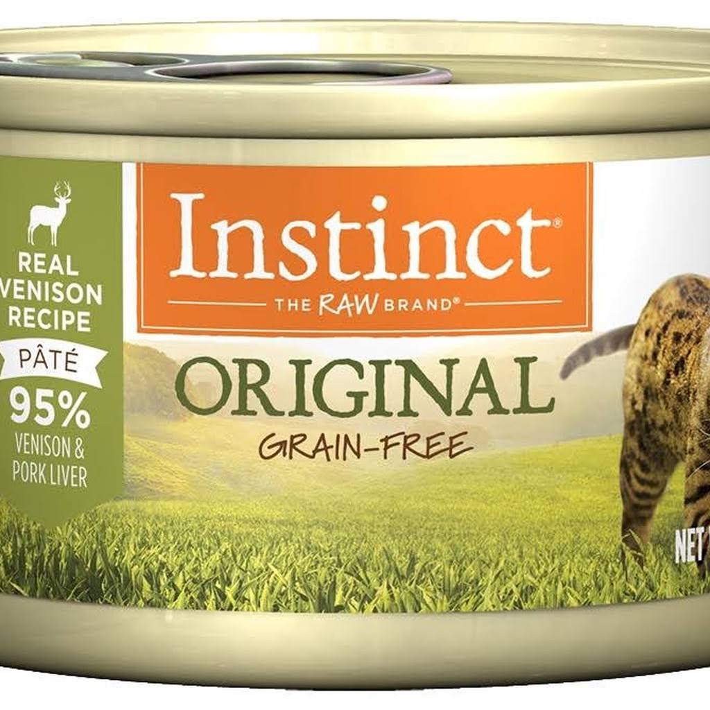 Grain-Free Venison Canned Cat Food 3 oz Case 24 I2902