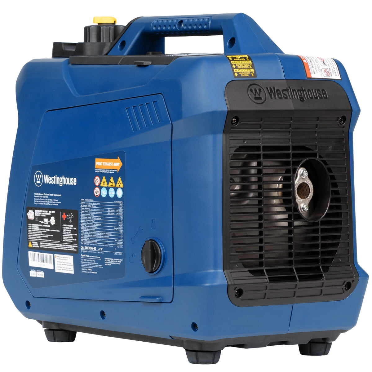 2550 Peak Watt Dual Fuel Portable Inverter Generator with CO Sensor J8121