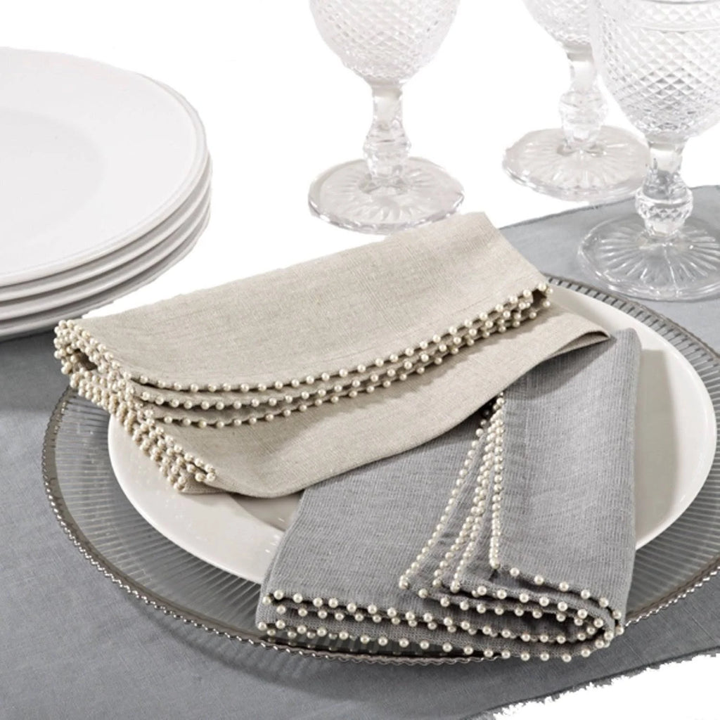 Pearl Napkin Set of 4 Y404965