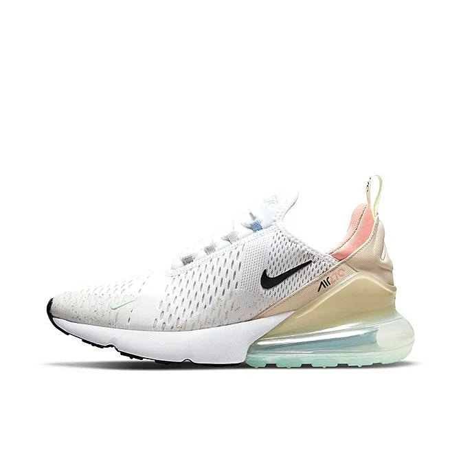 White Black Men's Air Max 270 O78556