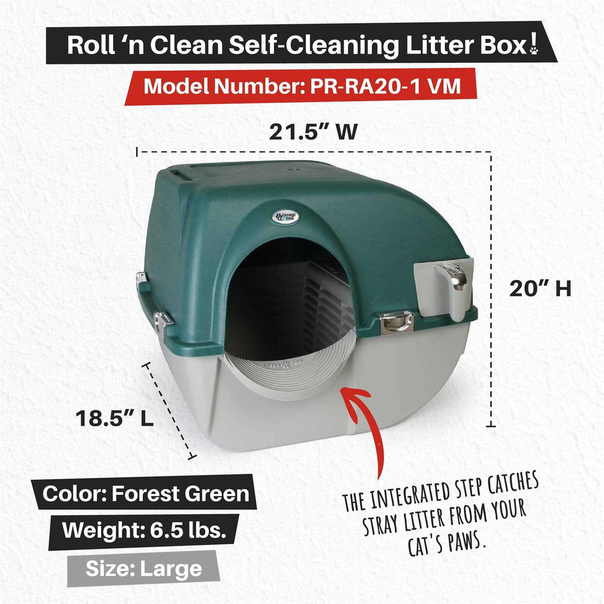 Self Cleaning Litter Box T68234