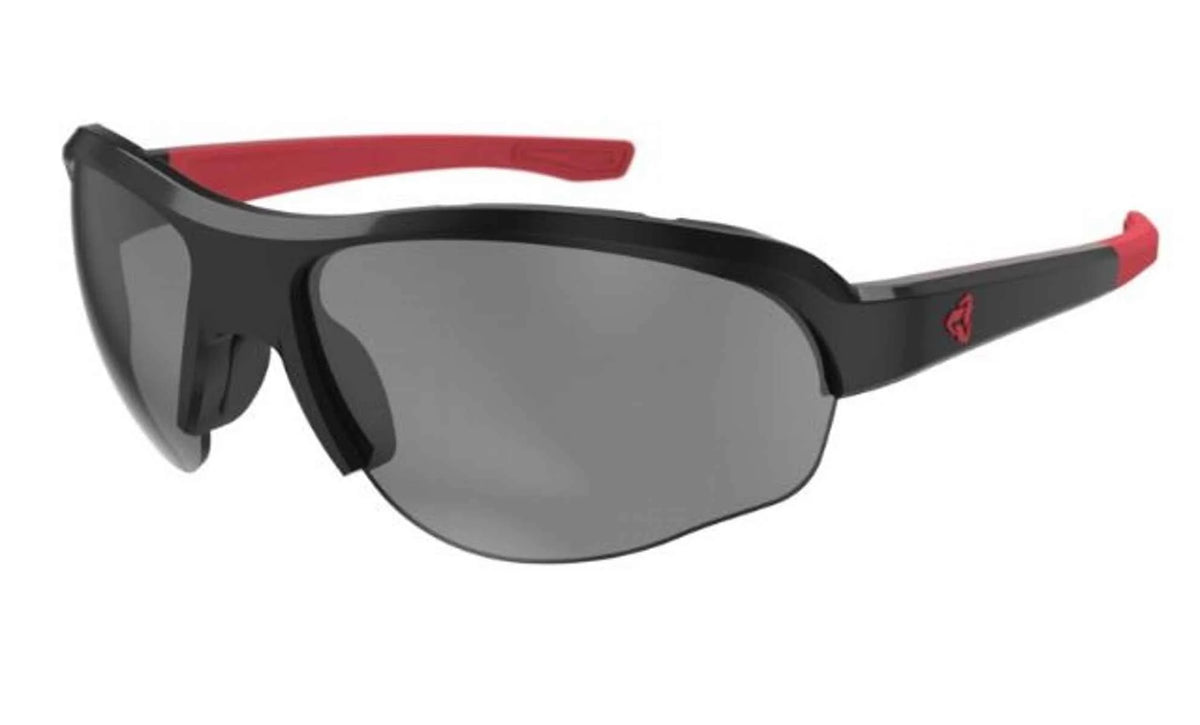 Poly Black-Red / Gray Lens Eyewear F5515