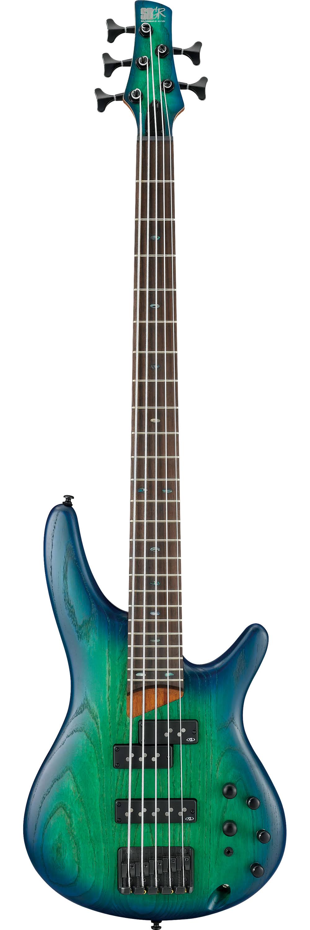 Surreal Blue Burst 5-String Electric Bass G798075