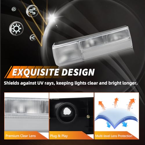 Smoked Lens Tail Light with Housing H17404
