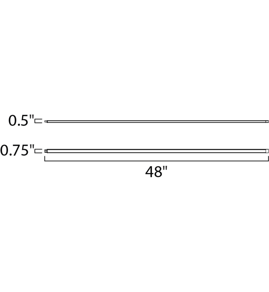 Brushed Aluminum LED Under Cabinet N5725