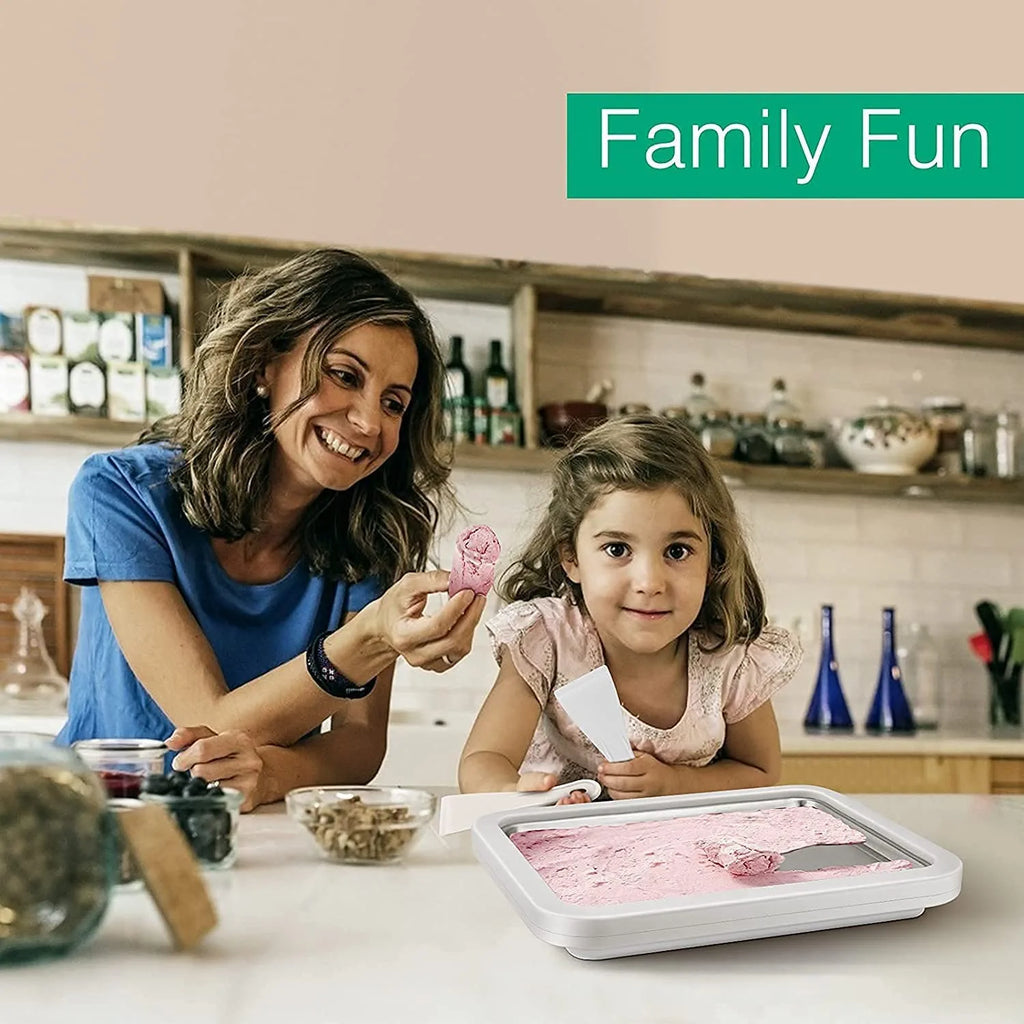 Ice Cream Roll Maker with 2 Spatulas S862650