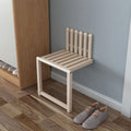 Wall Mounted Folding Chair Solid Wood F84188