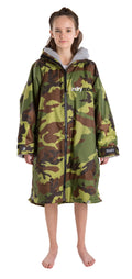 Camo Grey Kids Long Sleeve J667