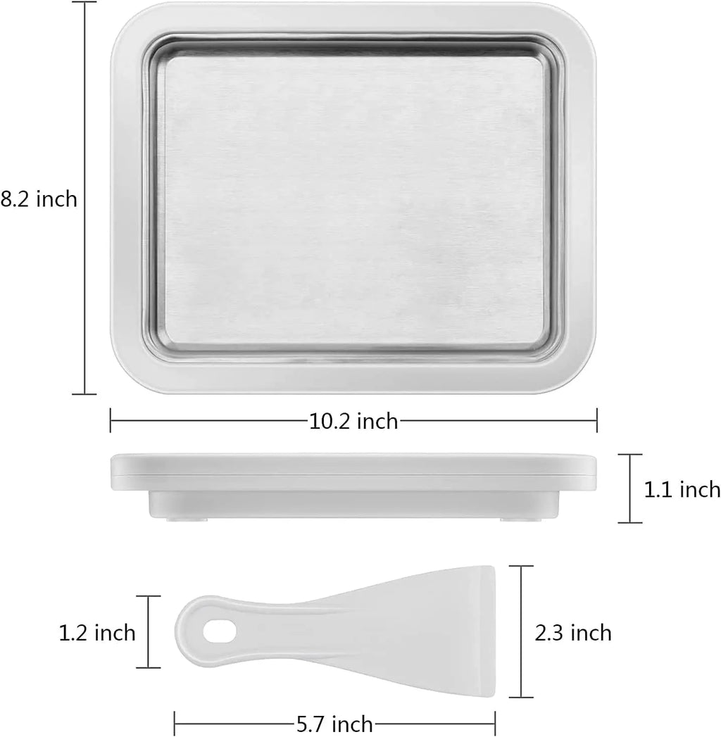 Ice Cream Roll Maker with 2 Spatulas S862650