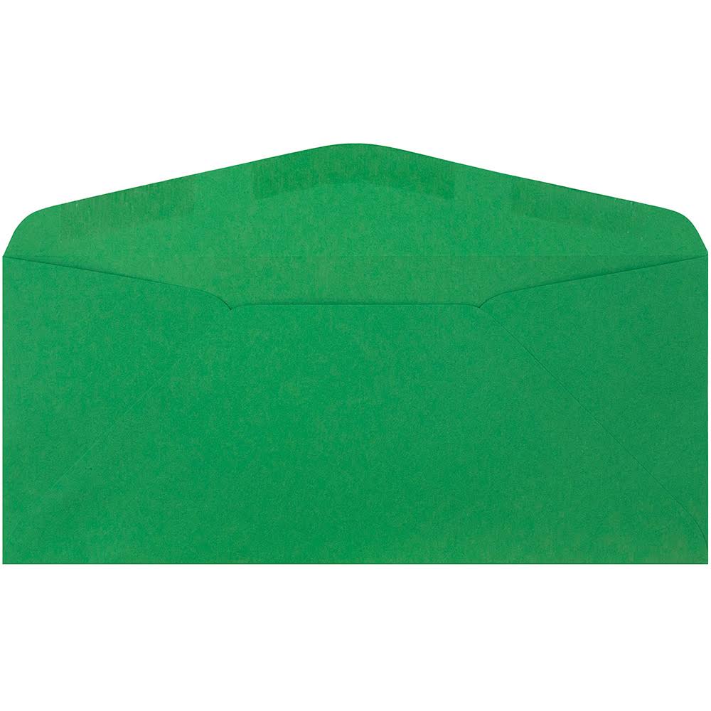 Green Brite Hue Recycled Business Envelopes, 1000 per Pack Q571823