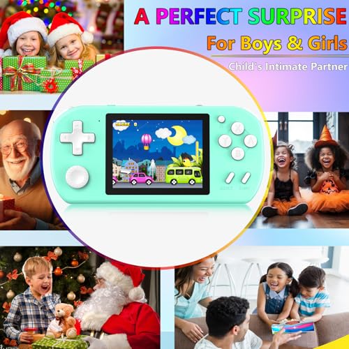 218 Video Games Portable Handheld Gaming Player (Blue) E50120