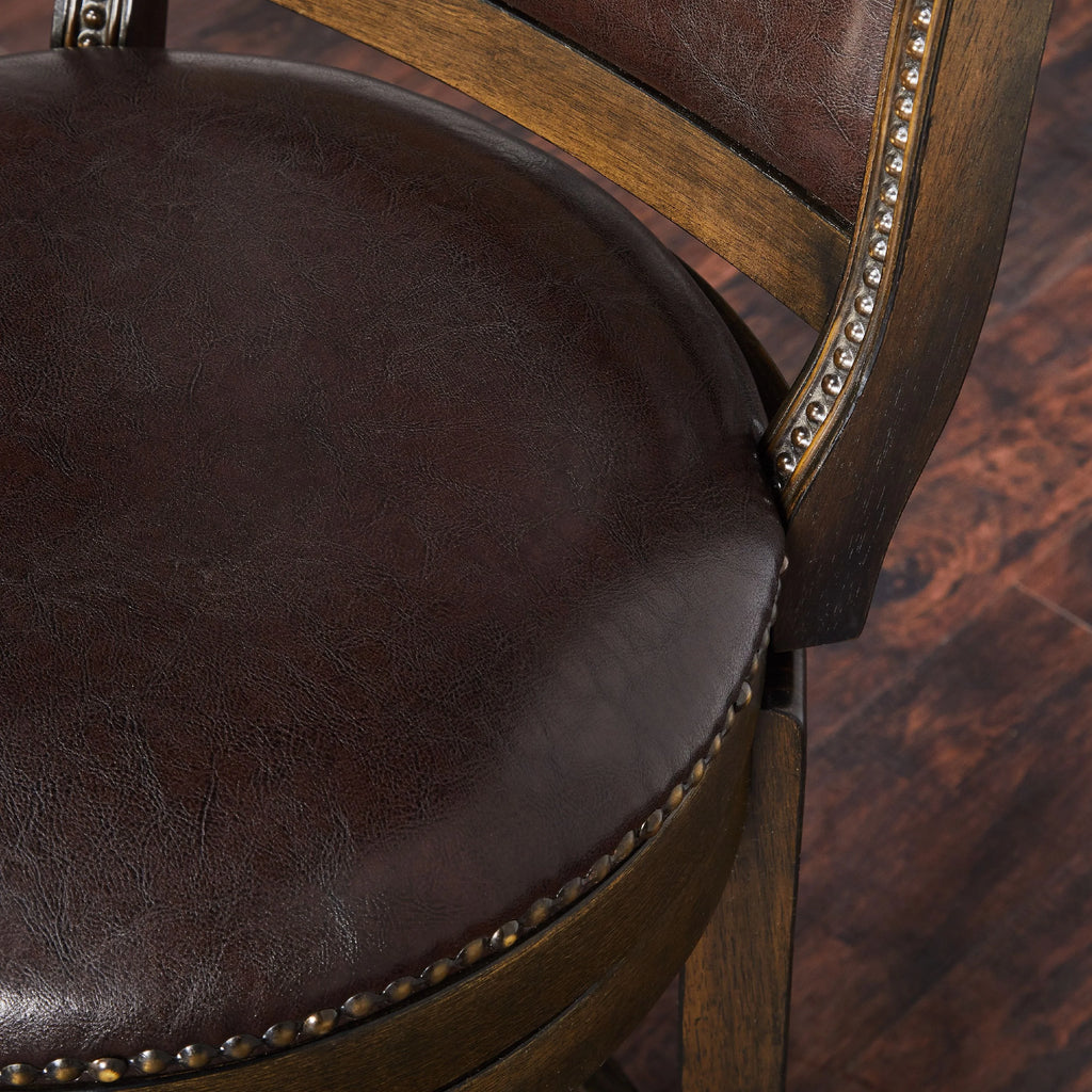 Brown 30" Set of 2 Barstools X66342