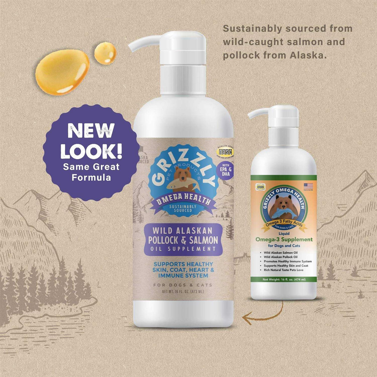 Liquid Omega-3 Supplement for Dogs X661