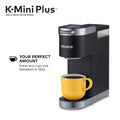 Single Serve K-Cup Pod Coffee Maker Matte Black I1986