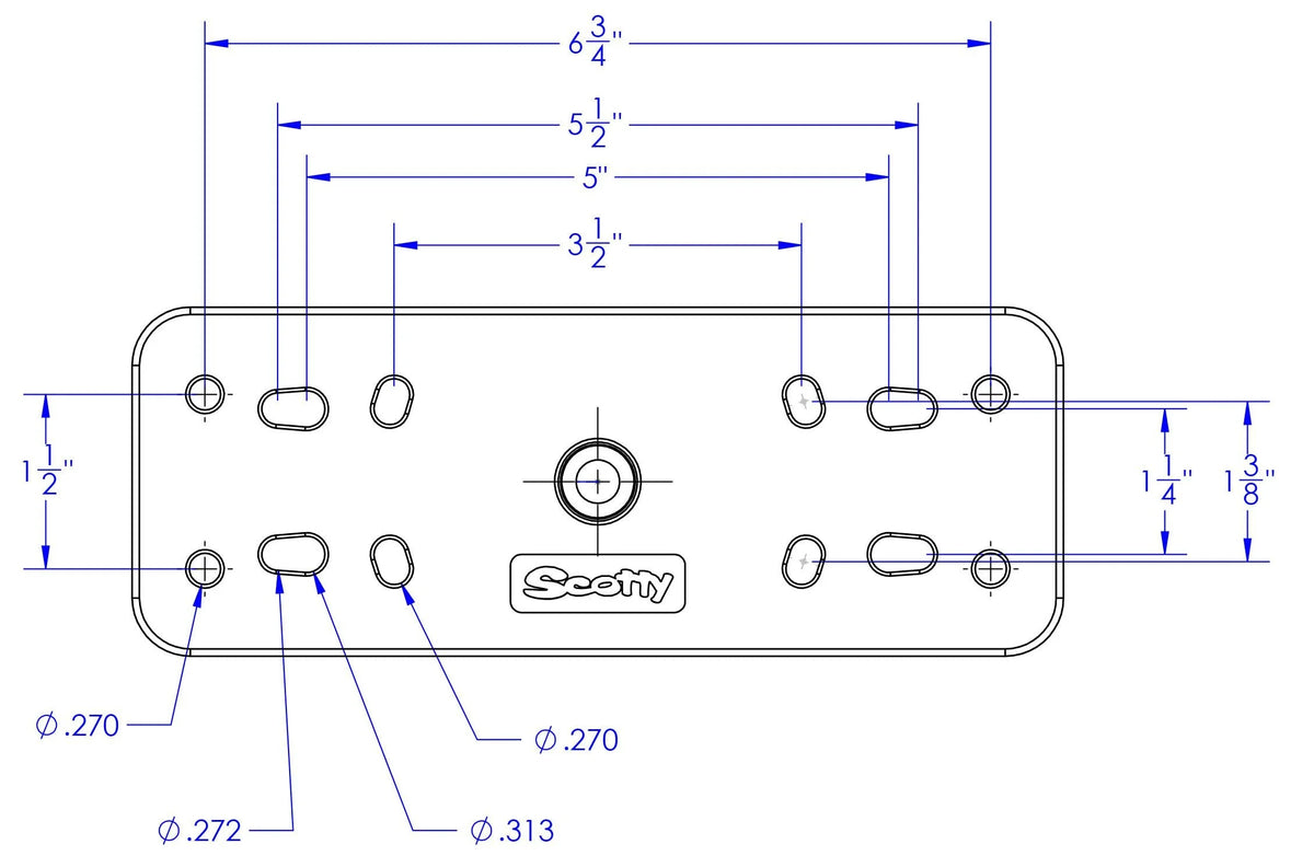 Ball Mount with Fish Finder U57303