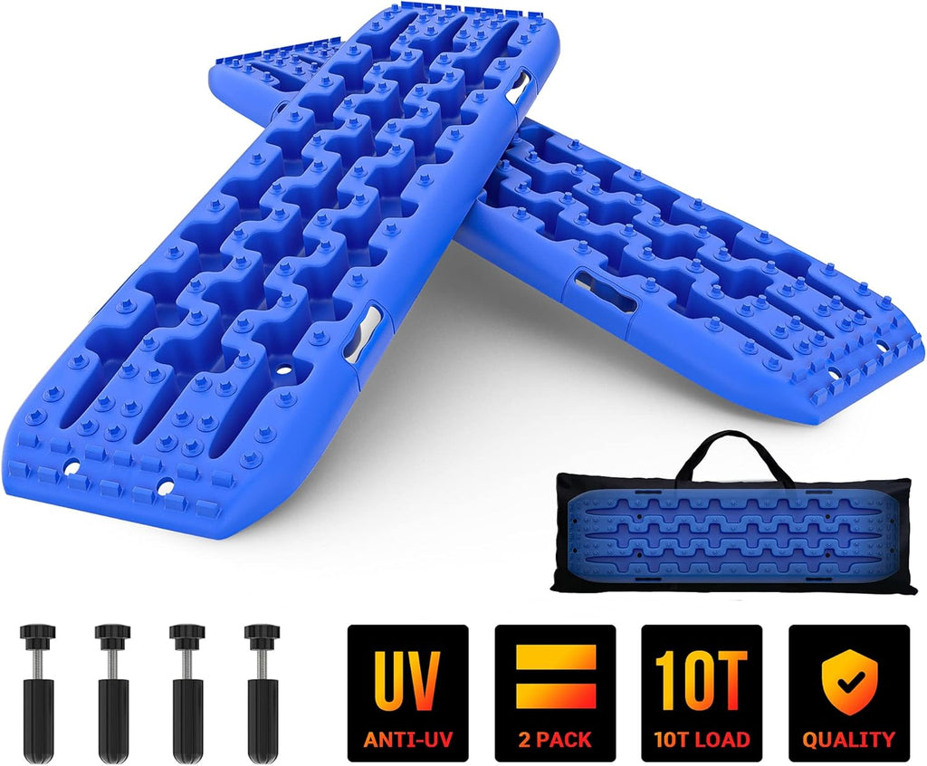 Recovery Traction Boards for Truck, Cars, Sand, Snow, Mud, 4X4 Recovery Traction Mats S365