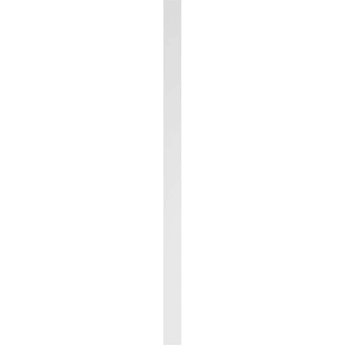 Raised Panel PVC Pilaster with Decorative Capital & Base (Pair) F605