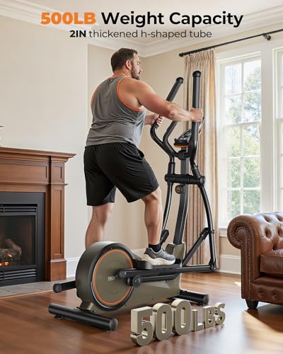 Elliptical Exercise Machine 20IN Stride 16 Resistance Levels Z162361