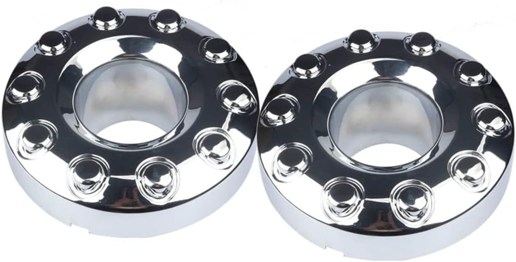 1Pair 10 Lug Wheel Center Hub Caps F449709
