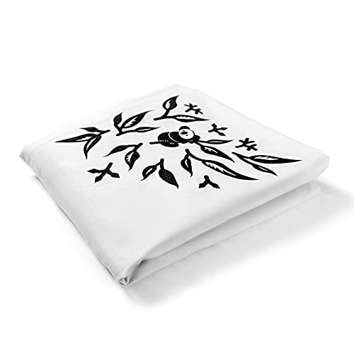 100% Cotton Fitted Sheets, Pebble Grey and White, Crib, 2 Count J6594