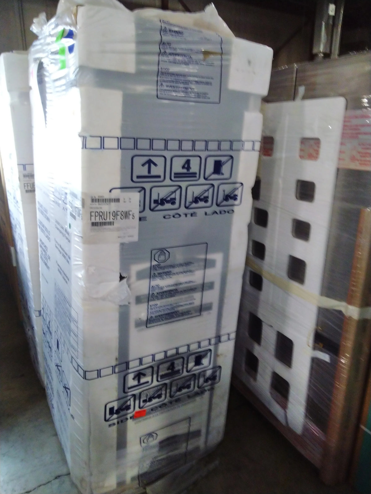 33 In. 19 Cu. Ft. Stainless Steel Single Door All Refrigerator J53063