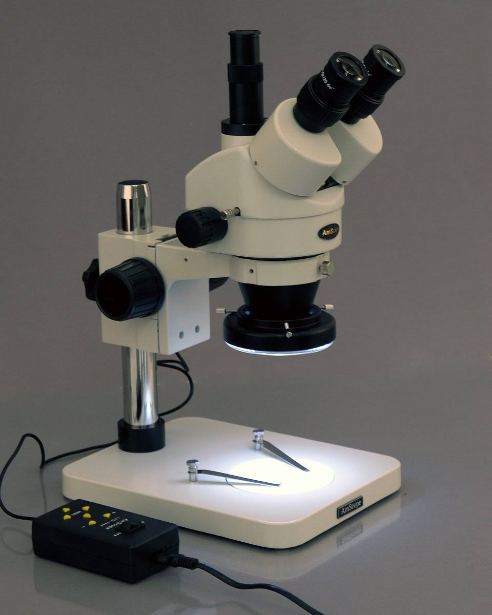 Trinocular Stereo Zoom Microscope, 7X-90X Magnification K5955