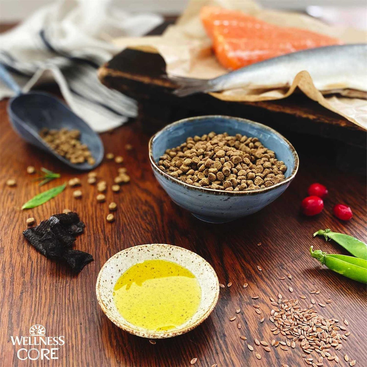 Grain-Free Indoor Salmon & Herring Meal Dry Cat Food H27049