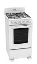 Gas 20” Range White 4 Cooking Zones Z33353