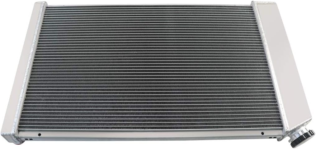 3 Row Aluminum Radiator with Fan Shroud and Thermostat Kit, 32 Overall Width O452976