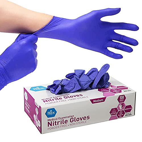 Medium Nitrile Exam Gloves N118