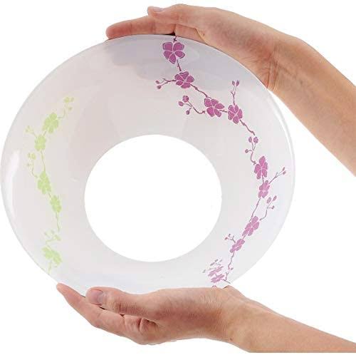 Green 10x22 Glass Serving Salad Bowl B869