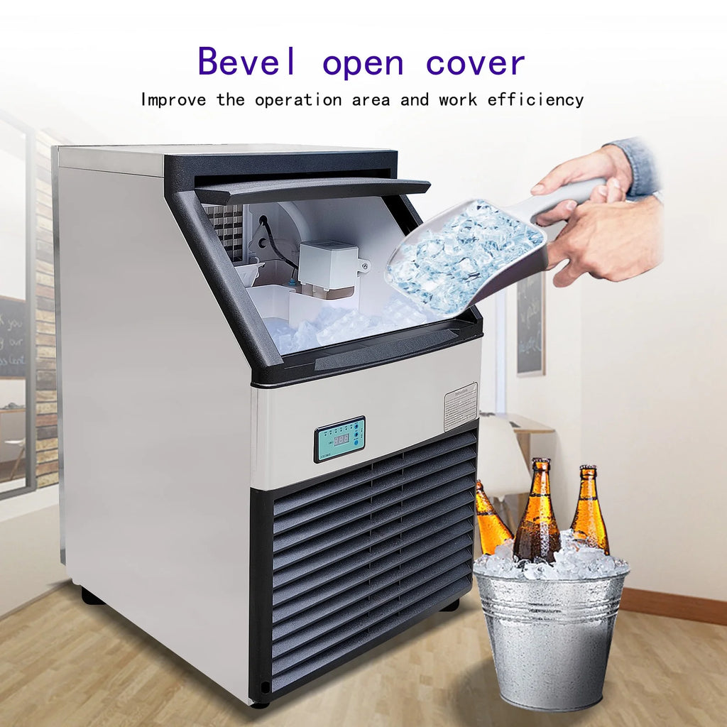 Commercial Auto Ice Cube Machine 132 LBS/Day E263