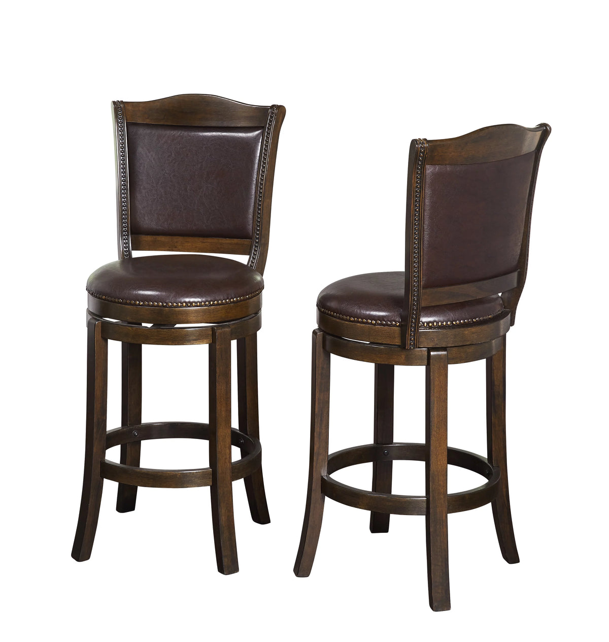 Brown 30" Set of 2 Barstools X66342