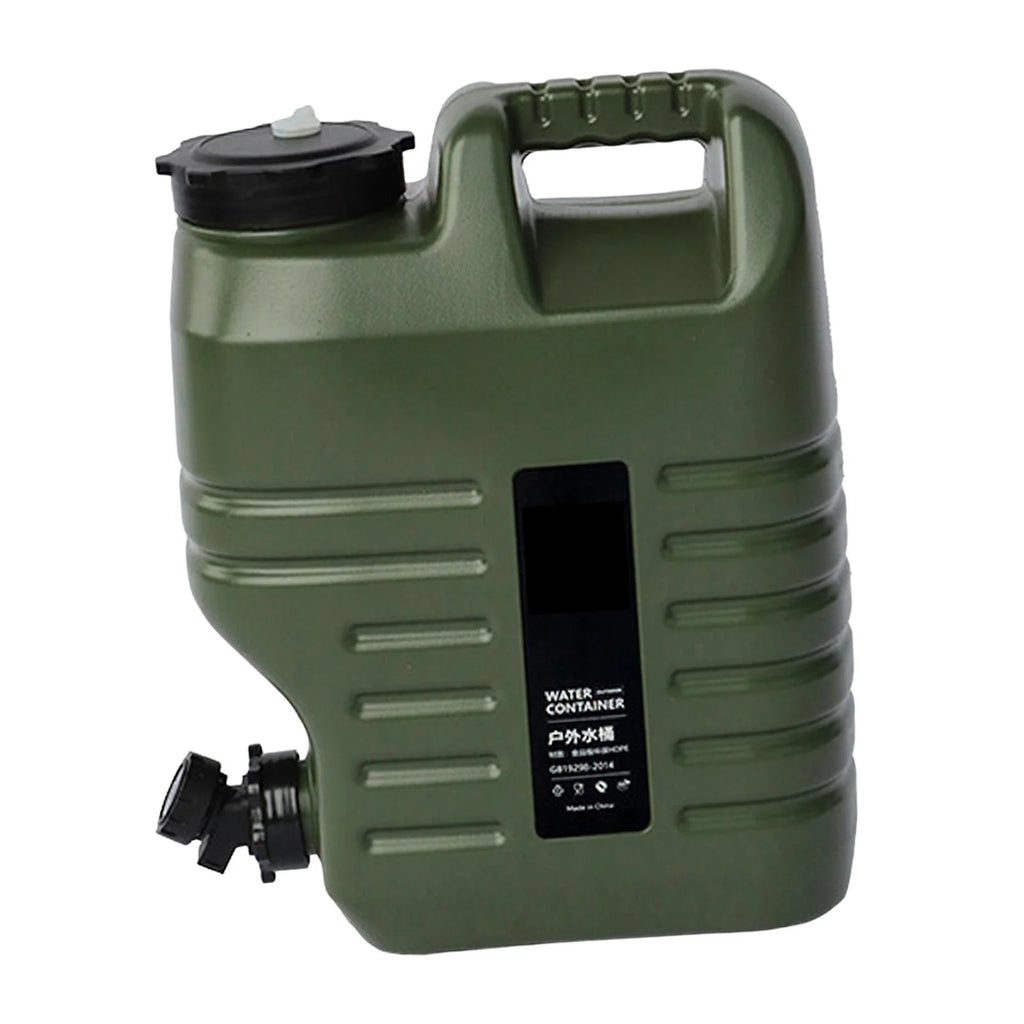 Green 18L Camping Water Storage Jug with Spigot M57341