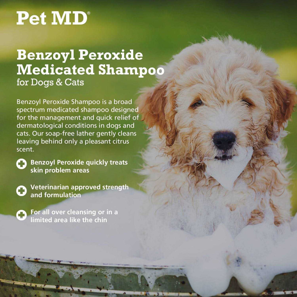 Benzoyl Peroxide Dog & Cat Shampoo M160