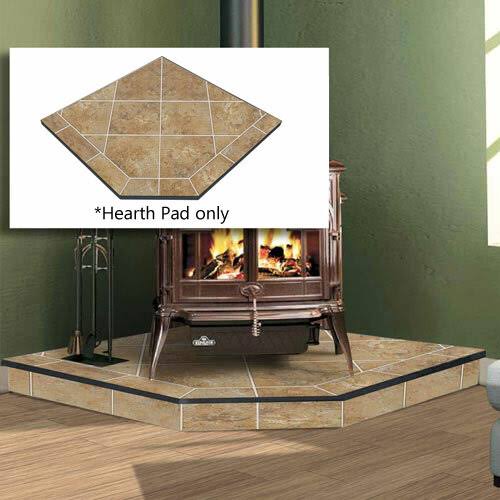 40'' x 40'' Corner Hearth Pad T91096