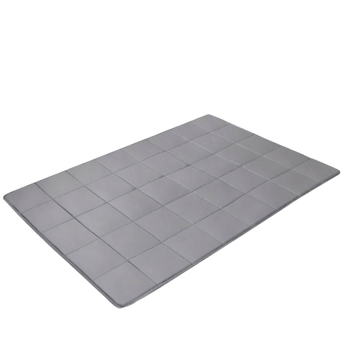 100% Cotton 15 lbs Glass Beads Weighted Blanket N8022