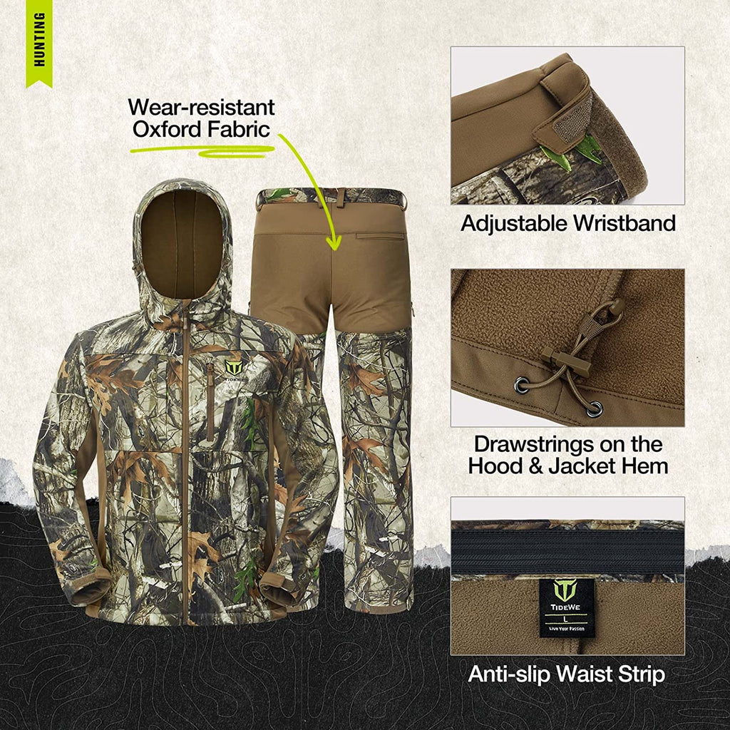 Hunting Jacket and Pants with Fleece Lining J2268