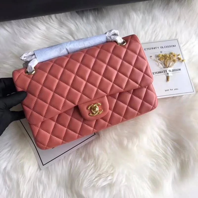 Lambskin Leather Flap Bag H3309