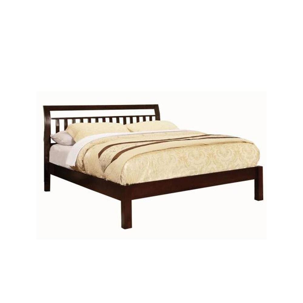 Brown California King Bed Q38915