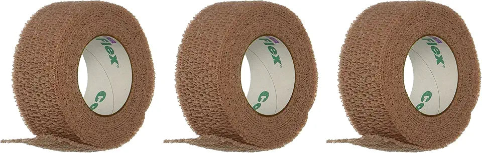 Tan Latex Bandage, 1" x 5 yd, Pack of 30 K952108