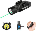 1350 Lumens Rechargeable Tactical Flashlight with Green Beam and White LED G5230